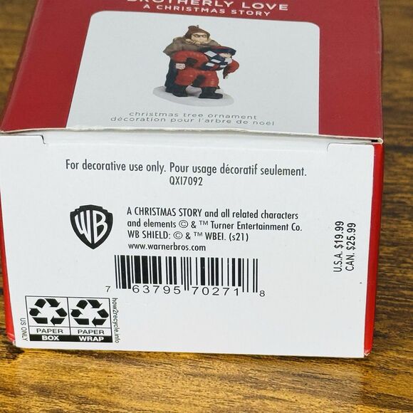 Hallmark 2021 A Christmas Story Brotherly Love Keepsake Christmas Ornament - Picture 9 of 9